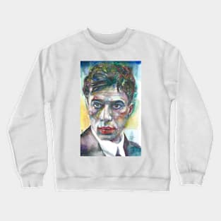 BORIS PASTERNAK - watercolor portrait.1 Crewneck Sweatshirt